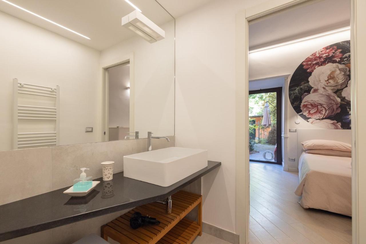 Rione Monti Studio Apt With Private Garden Róma Kültér fotó